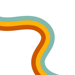 Retro Hippie Rainbow