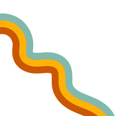 Retro Hippie Rainbow