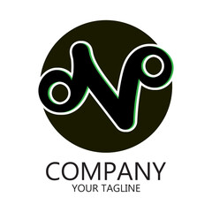 UNIQUE AND SIMPLE LETTER N LOGO TEMPLATE