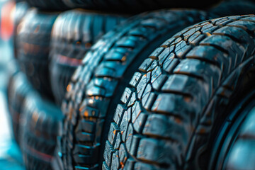 Fototapeta premium Mechanical Parts in an Industrial Design with Metal and Golden Components