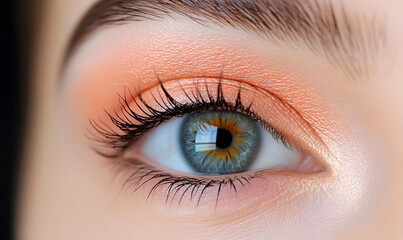 Obraz premium Elegant High-Fashion Beauty Portraits with Radiant Skin, Glamorous Makeup, and Luxurious Skincare Glow.