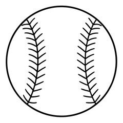 baseball ball, player - black and white vector silhouette symbol icon illustration, white background