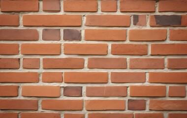 Obraz premium Realistic Freshly Laid Bricks with Setting Mortar in Warm Light