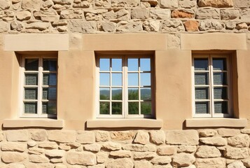 Ancient Roman Villa Windows ;