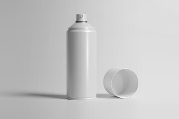 Spray Paint Blank Mockup