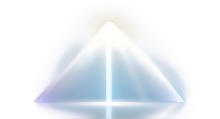 “Soft White Light Beam with Gradual Fade on Transparent Background” – A PNG of a Subtle Light Ray for Atmospheric and Mood Designs