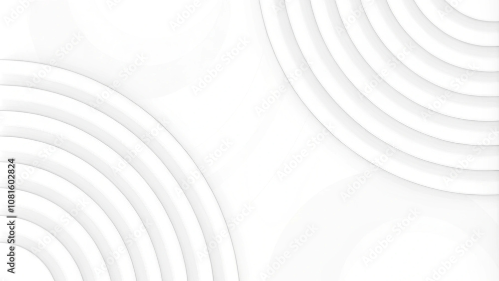 Poster bent smooth lines clear blank subtle business elegant white abstract background. futuristic technolo