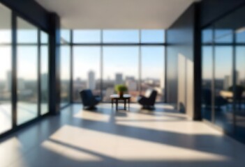 Modern office interior design. 