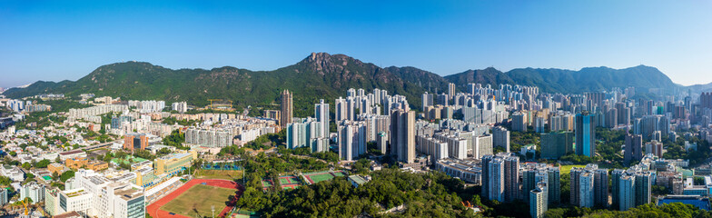 Obraz premium Hong Kong Cityscape Scene