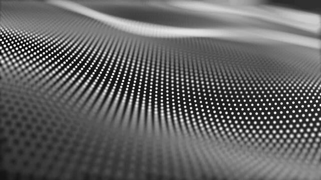 abstract metal background with dots