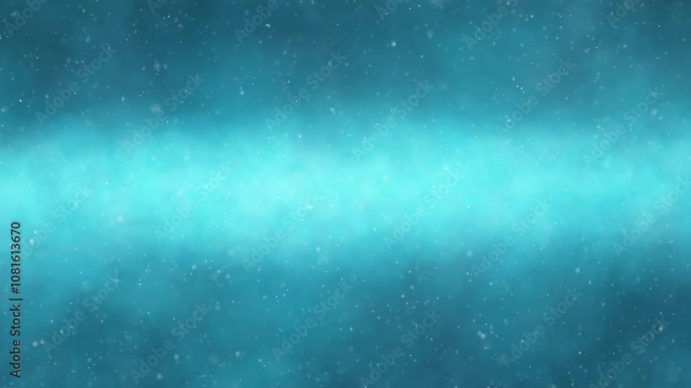 Poster cloudy windy sky light with loop snowfall animation.