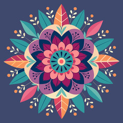 abstract background, Flower Mandala, Pattern Circle Creative Luxury Ornamental Mandala design