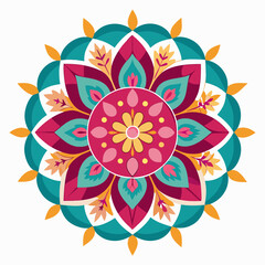 abstract background, Flower Mandala, Pattern Circle Creative Luxury Ornamental Mandala design