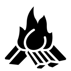 bonfire Solid icon
