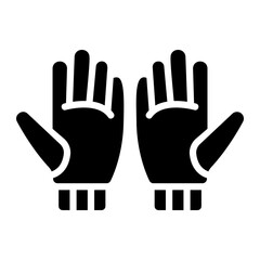 gloves Solid icon