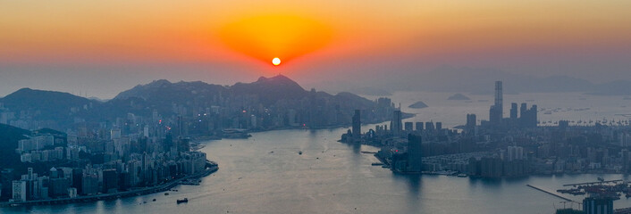 Fototapeta premium Victoria Harbour