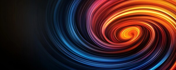Obraz premium A vibrant swirl of colors creating a dynamic and fluid motion, perfect for backgrounds, designs, or artistic projects that require energy and creativity.