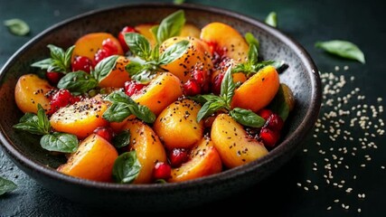 Nutritious vegan meal featuring homemade organic ingredients for a healthy lifestyle