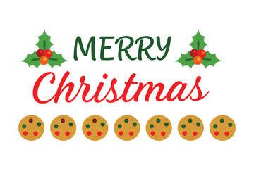 Merry Christmas Typography Festive and Stylish Holiday Lettering for Creative Projects