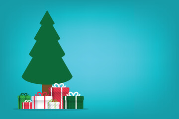 Fototapeta premium Holiday and Christmas Gifts
