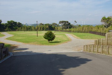城ヶ島公園の夏の風景