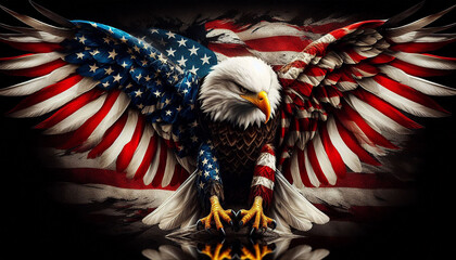 American Eagle Flag