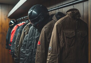 Motorcycle Gear Close Up.