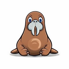 Fototapeta premium cartoon sea lion