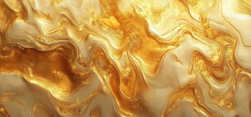 Golden Yellow Textured Background