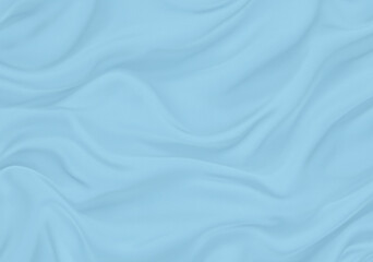 Fototapeta premium 揺れるパステルシアンの布模様,Swaying pastel cyan cloth