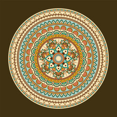 Mandala Art Pattern Eps Vector
