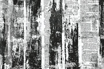 Fototapeta premium Vintage Newspaper Texture Background