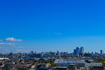 清洲城からの眺望 愛知県清須市
