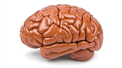 Obraz premium Human Brain Model Anatomy Study Neurology Neuroscience Medical Education