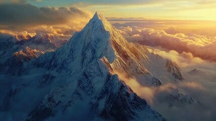 Mountain Peak Sunrise.