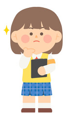 학교의 여자 선도부원