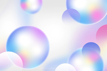 Abstract geometric background gradient soft light pastel bokeh for Graphic Business background hitech technology digital design illustration web template background backdrop desktop wallpaper bubbles