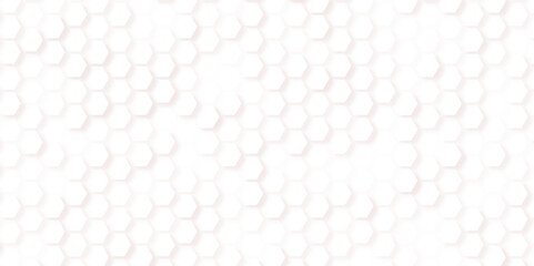 Abstract. Embossed Hexagon , honeycomb white Background ,light and shadow, Gray, black, white beehive background. Honeycomb, bees hive cells pattern. Bee honey shapes.