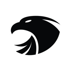 American Bald Eagle Silhouette Vector Art - Perfect for Laser Cutting, Cricut Files, and Wood Engraving"