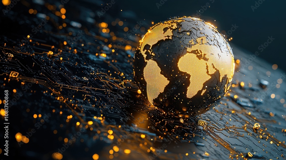 Aufkleber global alliance event digital sphere informative article virtual environment collaborative viewpoint