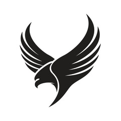 American Bald Eagle Silhouette Vector Art - Perfect for Laser Cutting, Cricut Files, and Wood Engraving