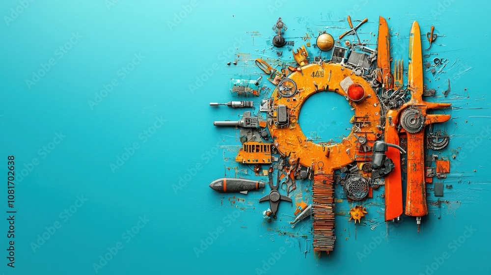 Poster global alliance forum international space graphic representation digital environment collaborative p