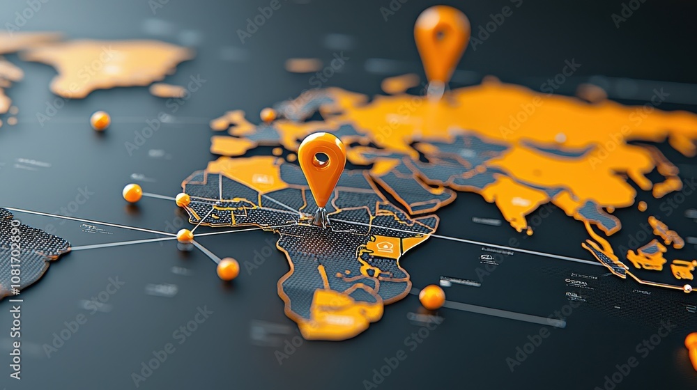 Aufkleber exploring global governance models worldwide infographic digital environment analytical perspective 