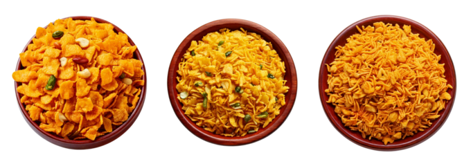 Namkeen. Indian teatime savory snack.