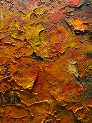 brushed oil paint texture on canvas