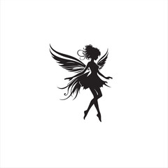 Beautiful Fairy Silhouette