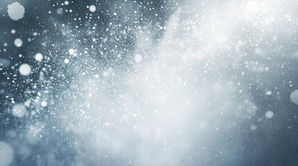 Obraz premium White granule explosion. Abstract white dust overlay texture.