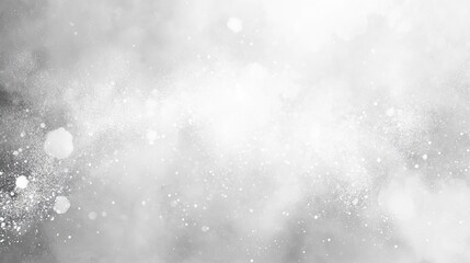 Fototapeta premium White granule explosion. Abstract white dust overlay texture.