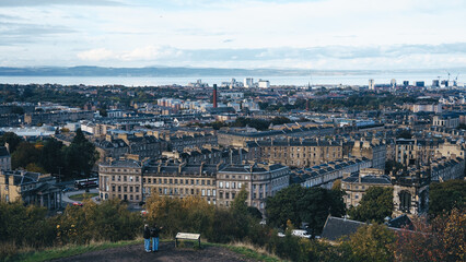 Obraz premium Edinburgh cityscape