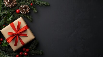 Festive luxury gift arrangement cozy christmas setting product closeup evening ambiance artistic perspective